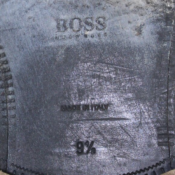 Rare Hugo Boss Silver Studded Leather Oxford Dress Shoes Mens (US 9.5/EU 43.5) - Picture 8 of 11